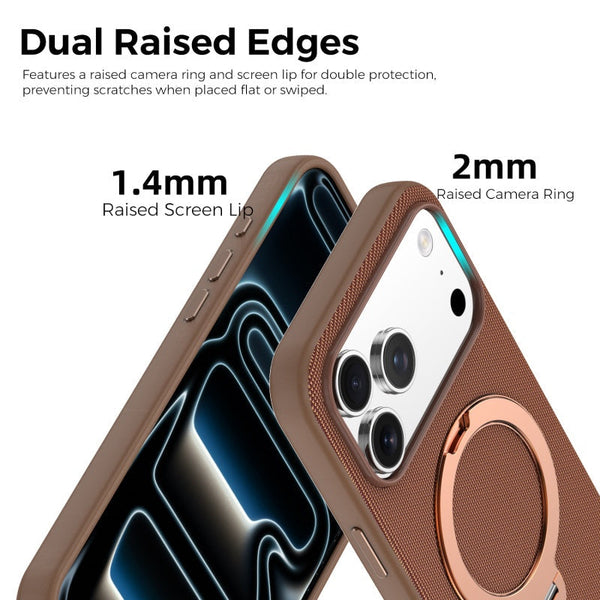 iPhone  - Tactile Rotix 360° Magnetic Ring Stand Holder Protective Case