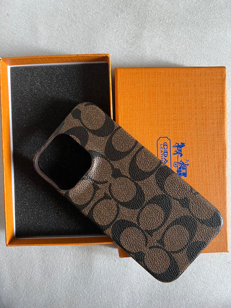 Premium Designer Style Leather Case for iPhone