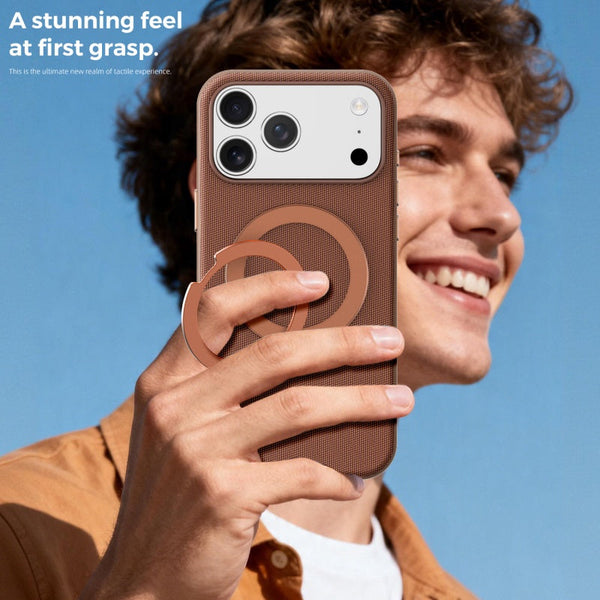 iPhone  - Tactile Rotix 360° Magnetic Ring Stand Holder Protective Case