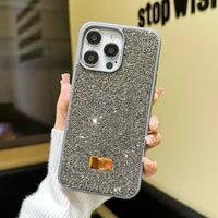 Save Big on Bulk  Luxury Glitter Phone Cases  Fashion Designer Bling Sparkling Rhinestone Candy Diamond Crystal Cover
