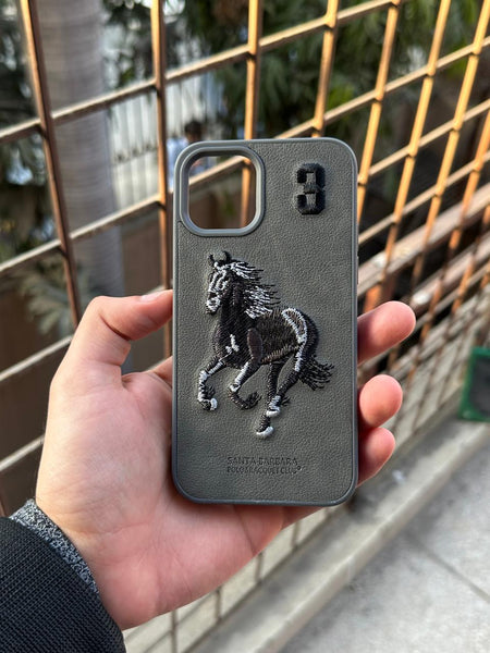 Premium 3D Embroidered Santa Barbara Polo Case