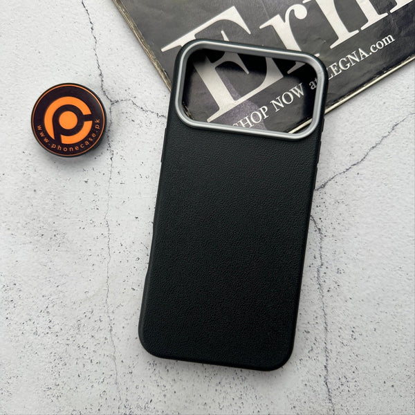 iPhone- Soft Leather Texture Slim TPU Case