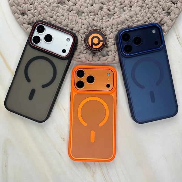 iPhone  - Premium Matt Feel ShockProof MagSafe Case