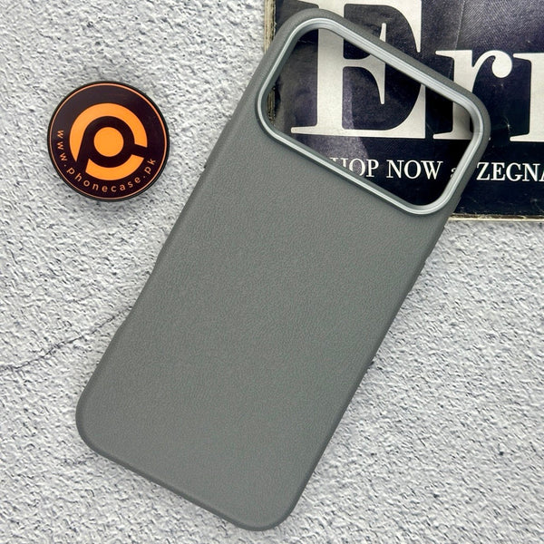 iPhone- Soft Leather Texture Slim TPU Case