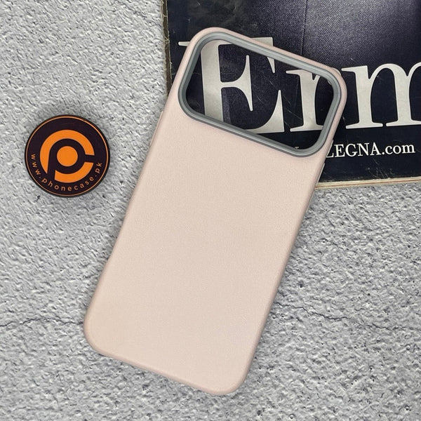 iPhone- Soft Leather Texture Slim TPU Case