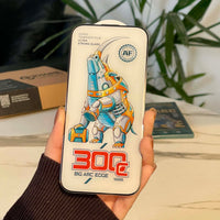 iPhone All Models Rabbit Face Mirror ShockProof Rubber 3D Case