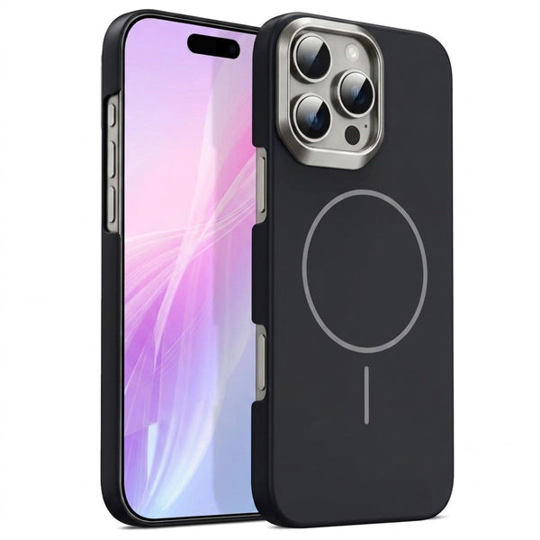 iPhone - Matte Finish Magnetic Ring MagSafe Case