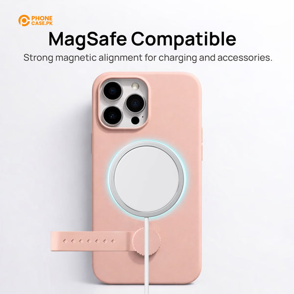 iPhone - 360° Rotating Finger Band MagSafe Silicone Case