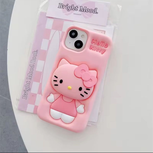 3D Pink Hello Kitty Case with Holder (NEW) Some of the models are out of stock