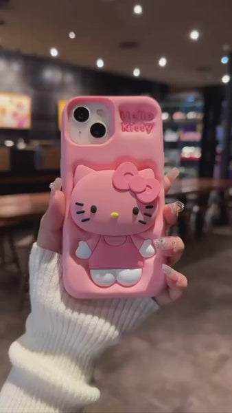 3D Pink Hello Kitty Case with Holder (NEW) Some of the models are out of stock