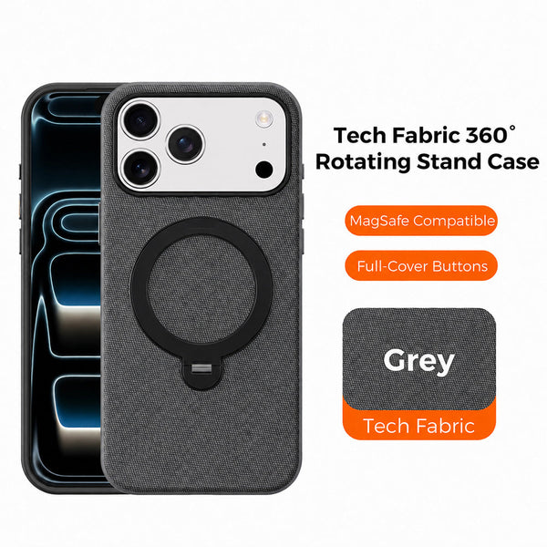 iPhone  - Tactile Rotix 360° Magnetic Ring Stand Holder Protective Case