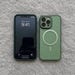 Matte Translucent iPhone Case, Mag Safe Compatible, Lens Protector, Shockproof Cover