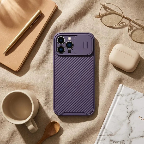 Magnetic Phone Case with Sliding Camera Lens Cover | MagSafe Compatible | Full Protection for All Phone Models 📱✨