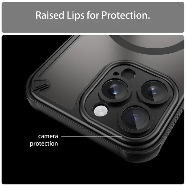 iPhone  Translucent ForgeCore Magnetic Armor Phone Case