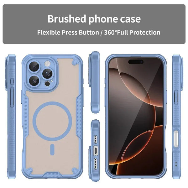 iPhone  Translucent ForgeCore Magnetic Armor Phone Case