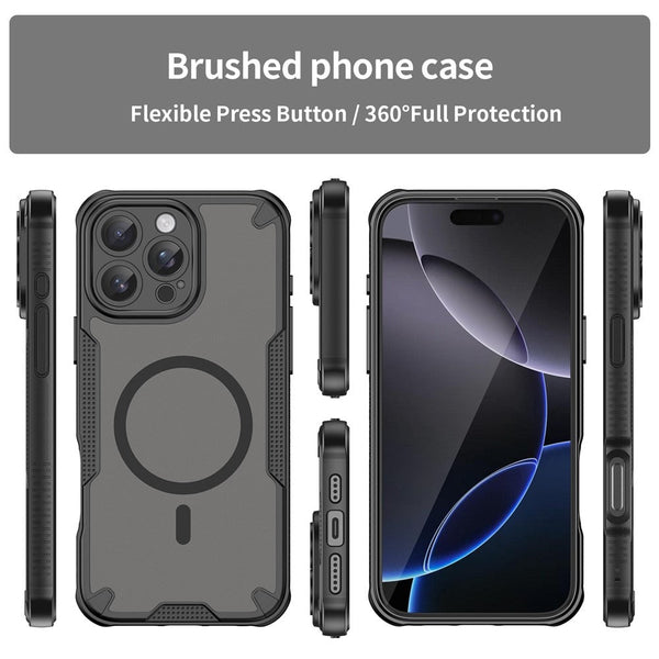 iPhone  Translucent ForgeCore Magnetic Armor Phone Case