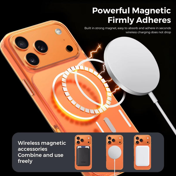 iPhone - Air Shield Ultra Clear Protective MagSafe Case with Shockproof Edges